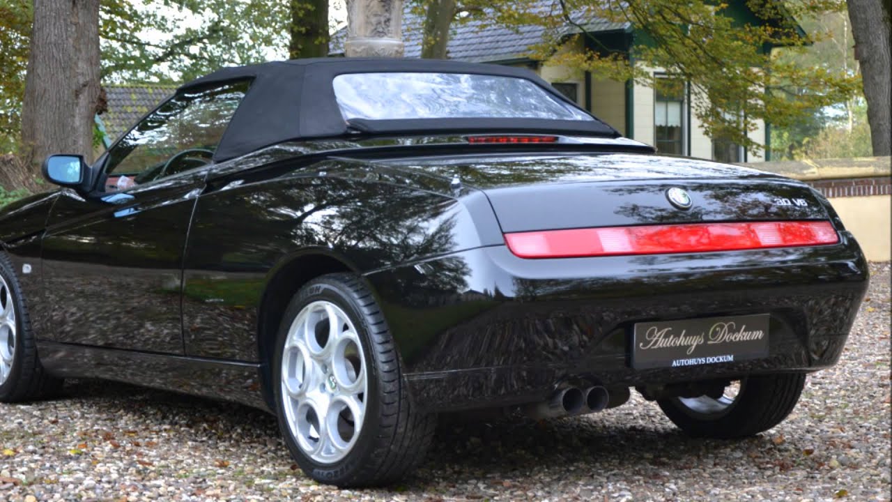 Alfa Romeo Spider 3.0 V6 Lusso 1080p HD