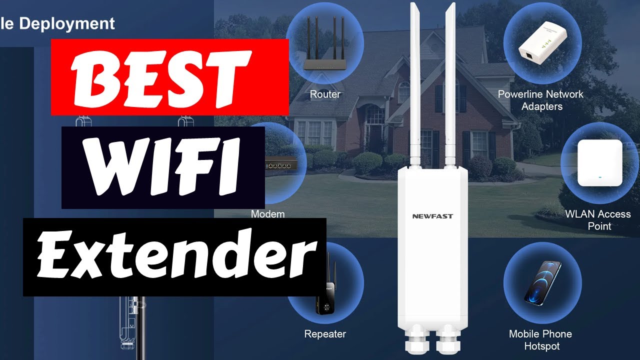 Best Outdoor WiFi Extender | Newfast 1200Mbps Outdoor AP Access Point 2 4G 5 8G Wireless Router