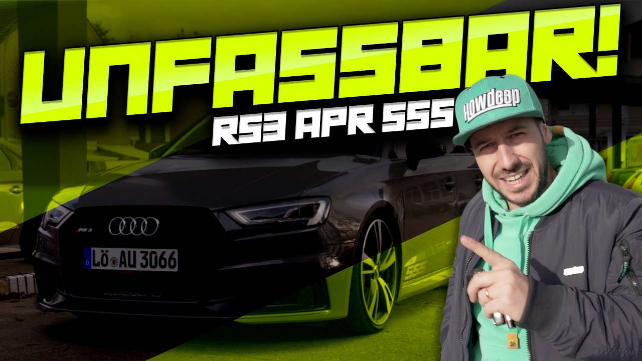 HOW DEEP? // UNFASSBAR - AUDI RS3 APR 555