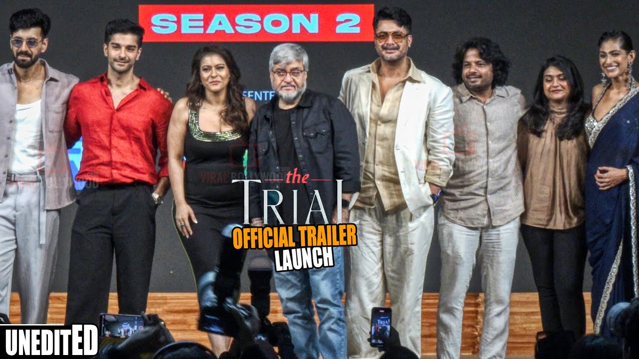 UNCUT | The Trial: Pyaar, Kaanoon, Dhokha | Season 2 | Official Trailer Launch | Kajol, Jisshu Se...