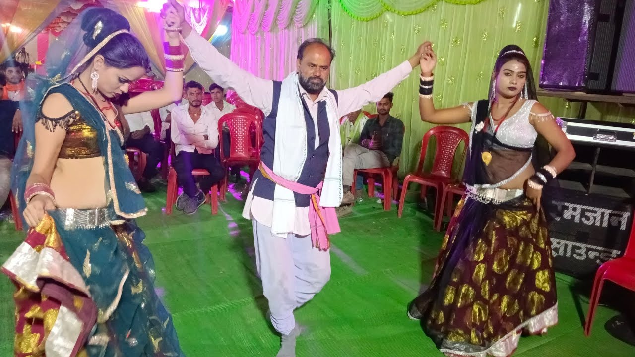 🧐नॉनस्टॉप 😆रमेश विश्वकर्मा की राई डांस ।। बिछड़े बलम से मिला दो जन्म जस गा है तुम्हारे, देशी राई