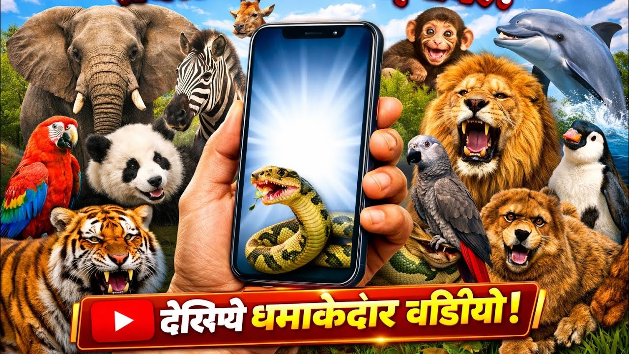 #जंगल में मोबाइल फोन 