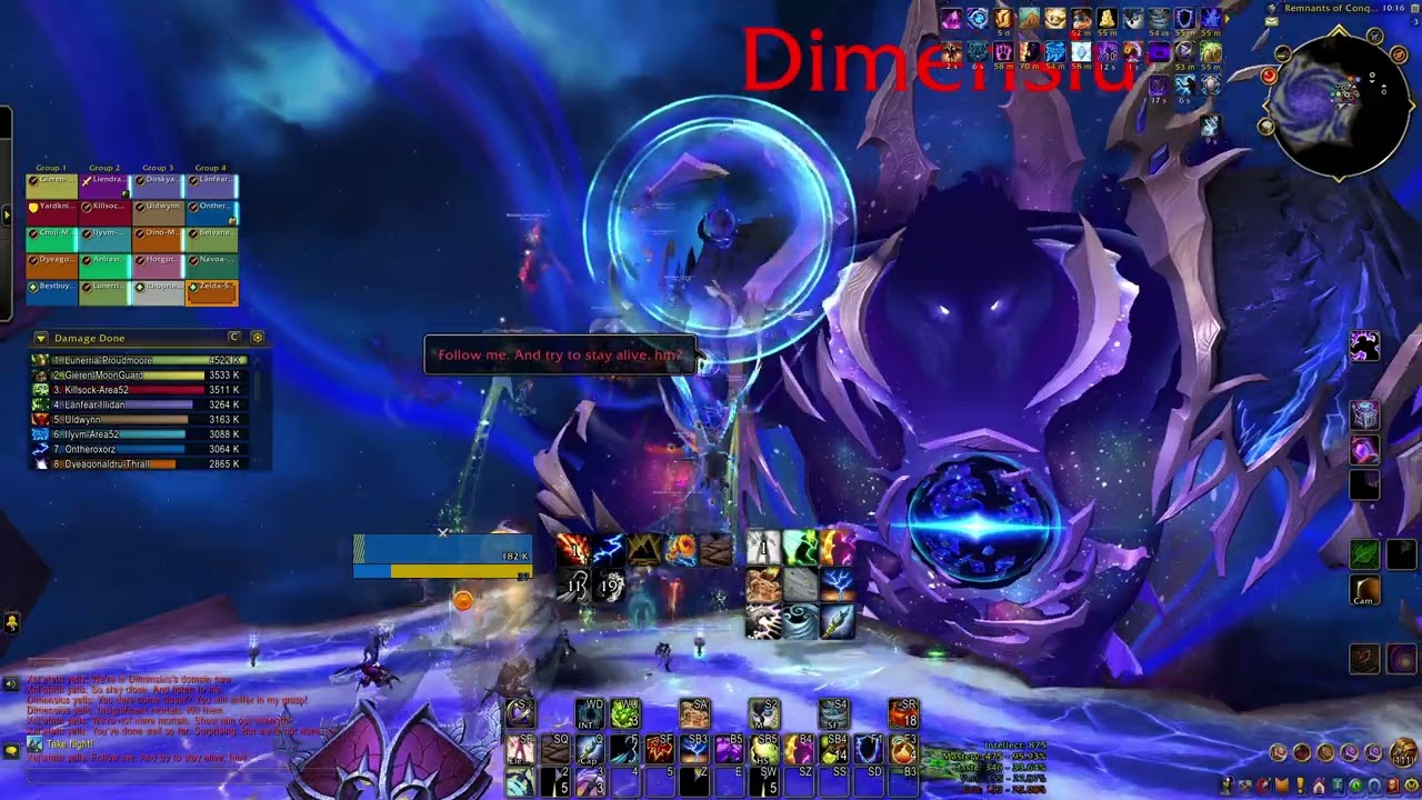 Mythic Dimensius - Elemental Shaman POV