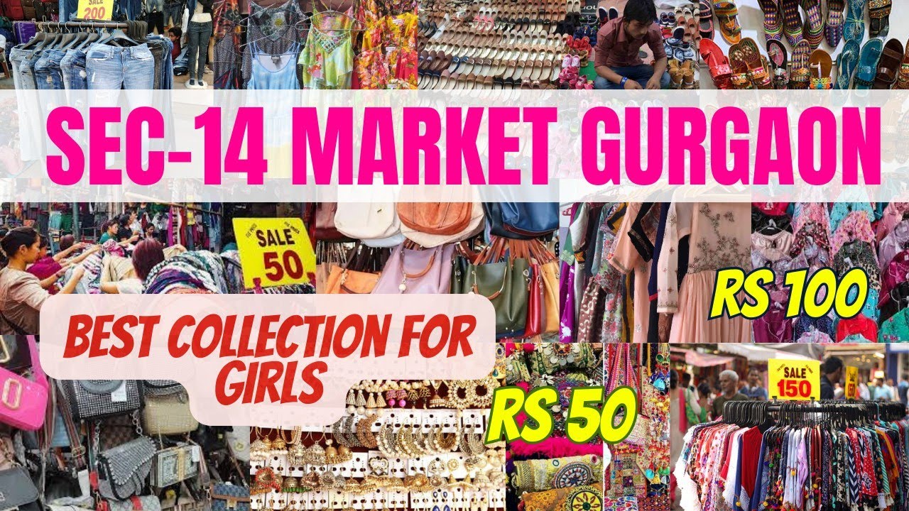 Sector-14 Maket Gurgaon || Best collection for girls || Huda market ❤️💫