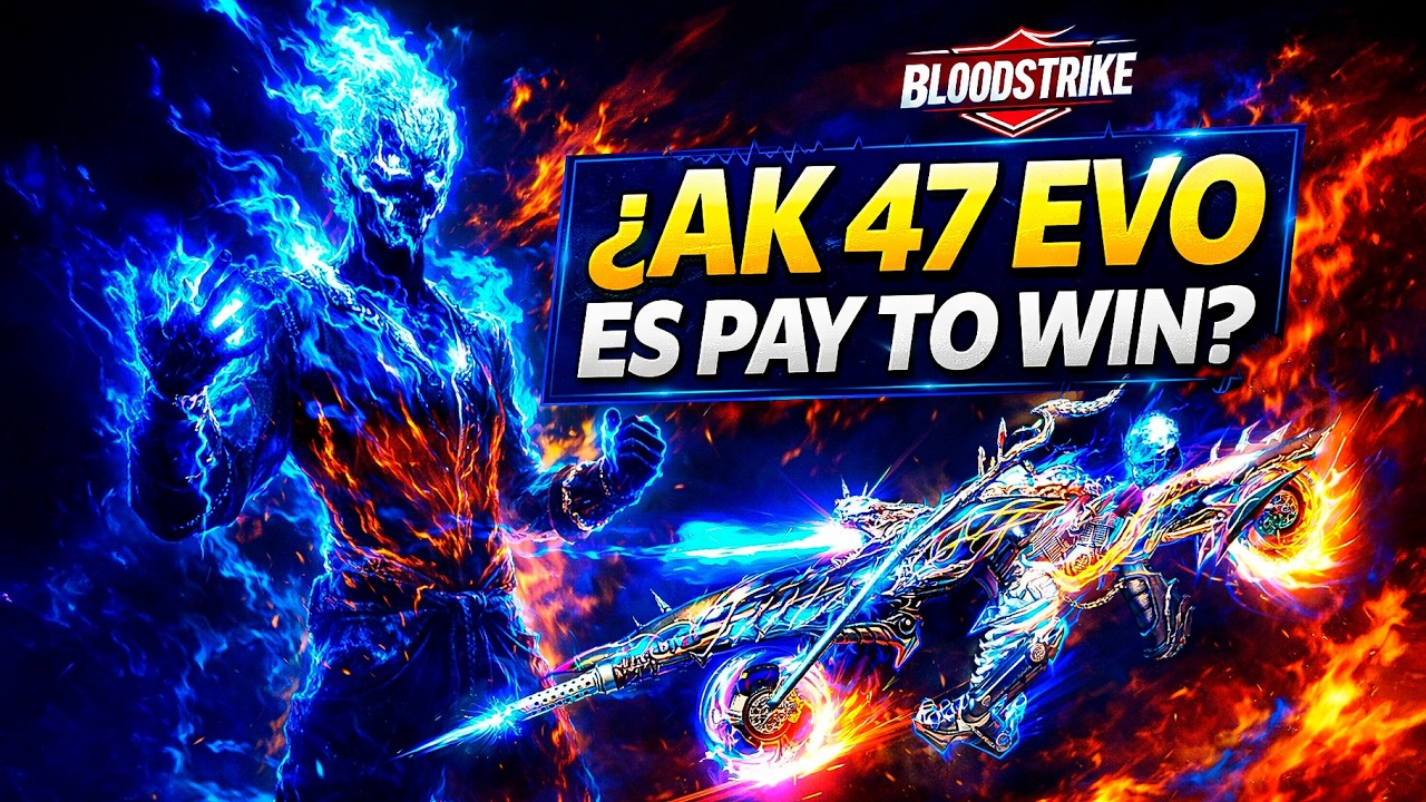 ¿AK 47 EVO ES PAY TO WIN? 😱🔥 | La probé y esto pasó… | BloodStrike