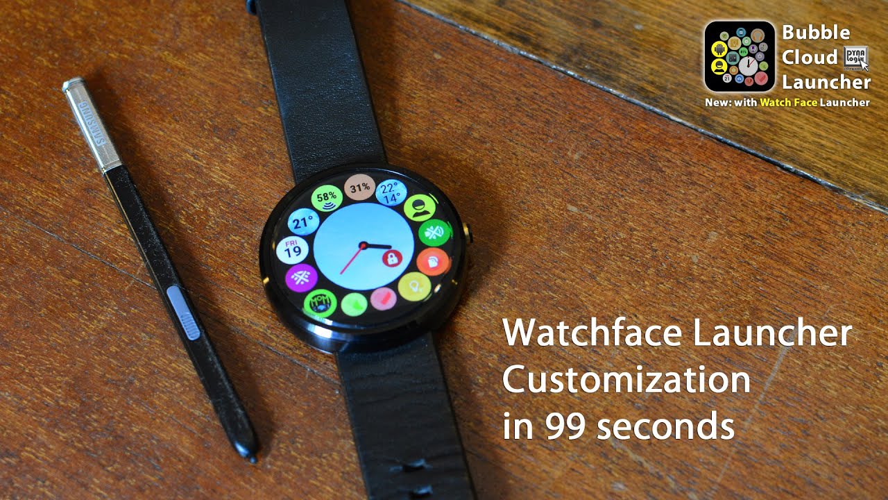 Bubble Cloud Wear Mini Launcher - Cloud Designer - in 99 seconds