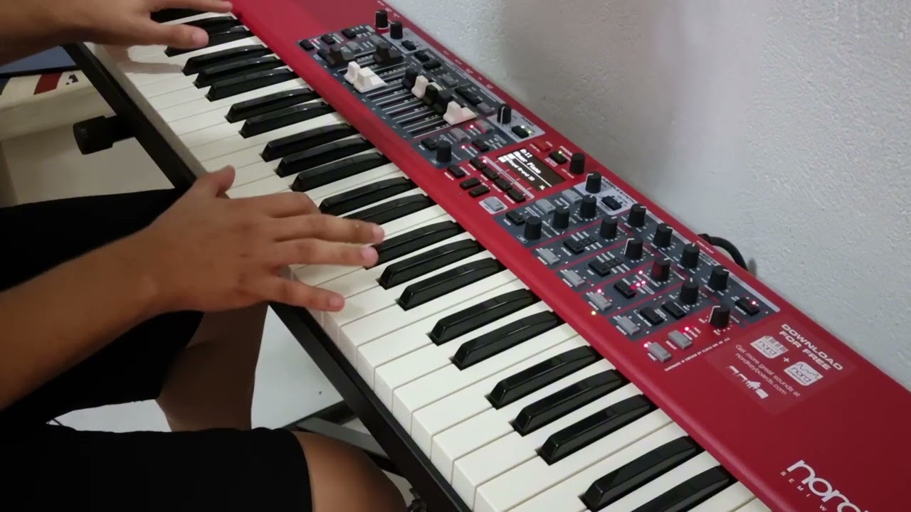 Above All - Nord electro 6d and Keyscape - Piano Cover Yohan Kim
