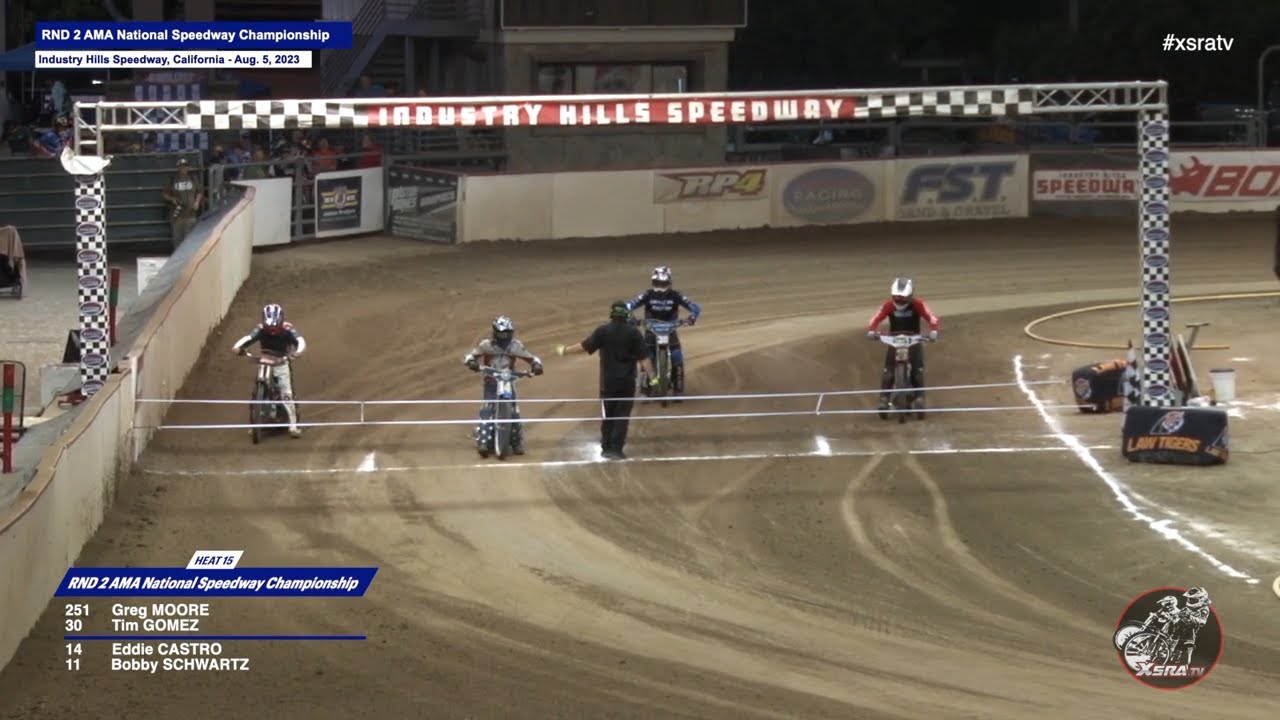 2 American Speedway Veterans in Heat 15! RND2 AMA NSC! #speedway #racing #xsratv