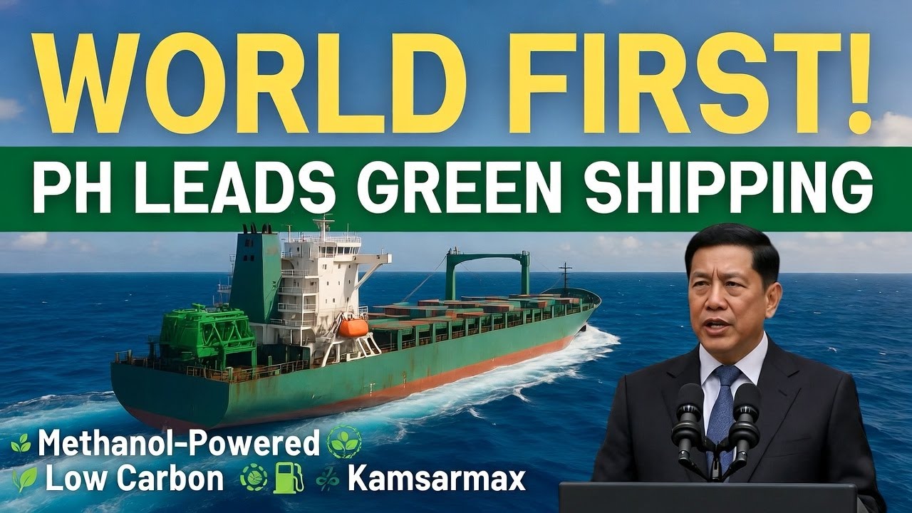 Historic Breakthrough: Philippines Debuts the World’s First Eco-Friendly Mega Vessel