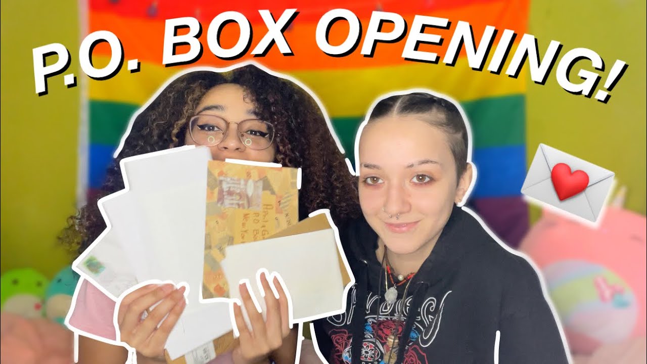 opening mail from our subscribers! *p.o. unboxing*