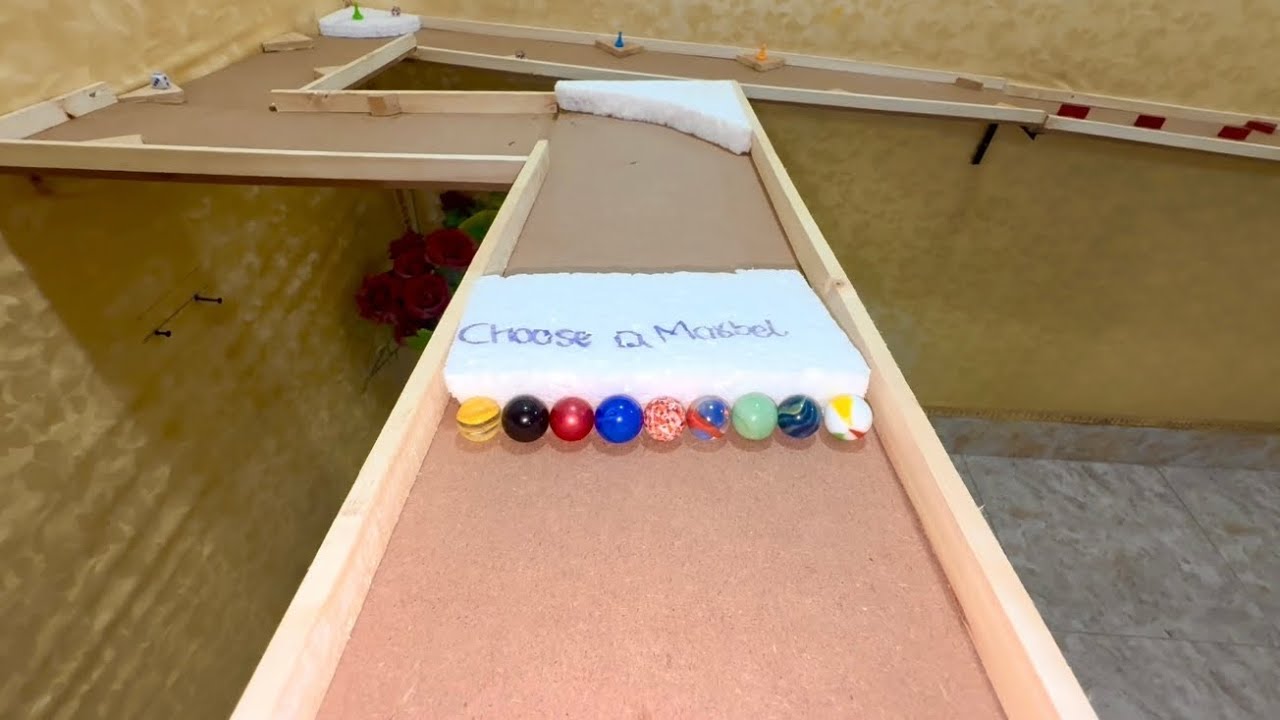 Asmr Marble Race videos | Asmr satisfying videos | Marble run race track | asmr | satisfying videos 