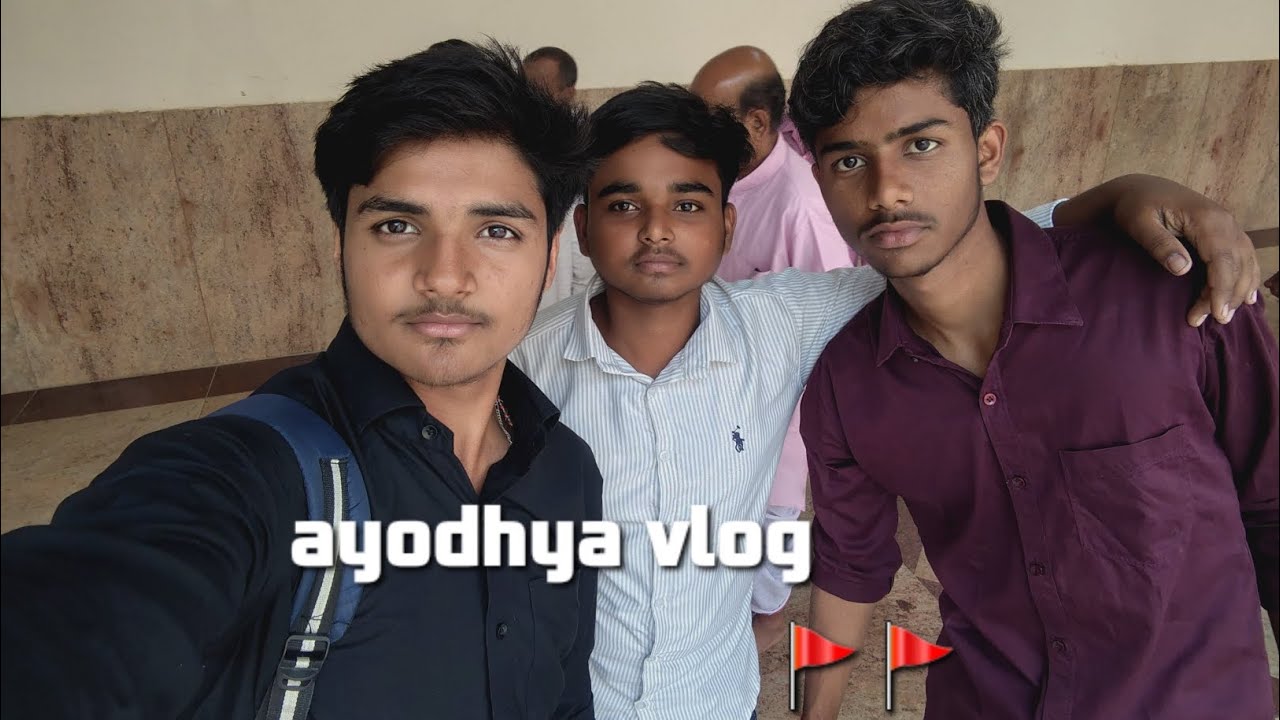 Exam ke baad sidha Ayodhya dham 🚩
