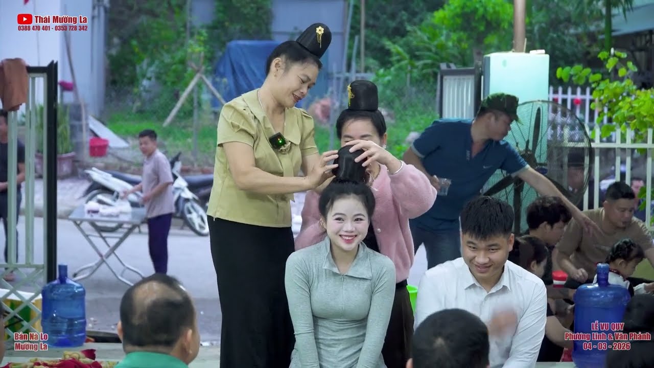 Lễ Tẳng cảu đón dâu và công tác chuẩn bị Lễ Vu Quy Phương Linh & Văn Phảnh, bản Nà Lo, Mường La