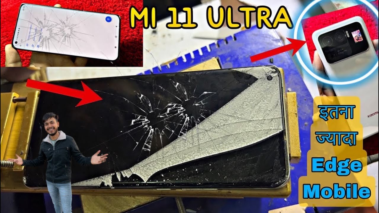 Mi 11 Ultra Broken Glass Restoration || New Technology 2022 || Edge Glass Replacement