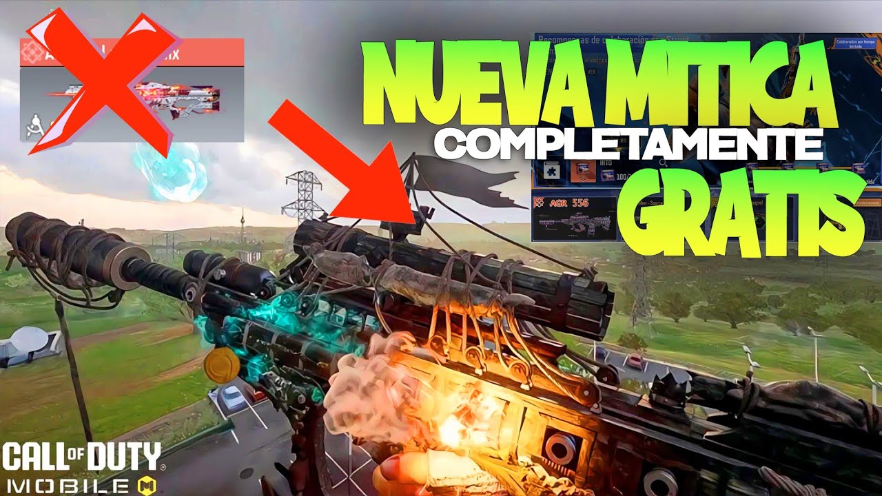 POR FIN!! LA NUEVA MITICA GRATIS  QUE QUITARA LA AK 117 MITICA GRATIS  | CALL OF DUTY MOBILE 