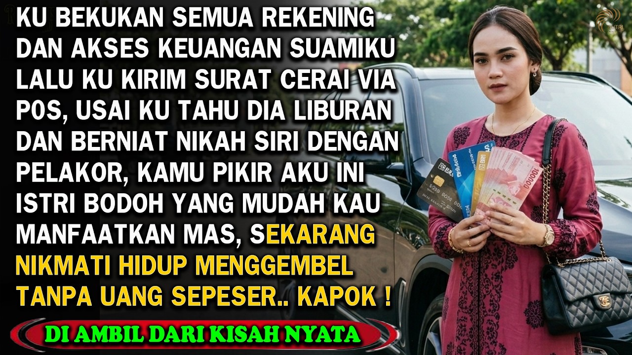 KISAH RUMAH TANGGA❗ KU BEKUKAN AKSES KEUANGAN SUAMI DAN KU KIRIM SURAT CERAI, USAI KU TAHU AKSINYA