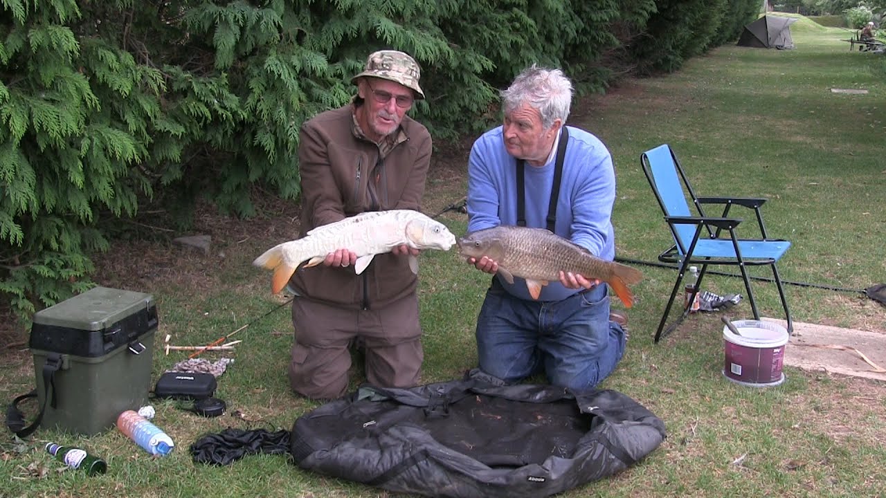 Introducing Ken to his first coarse fishing trips.