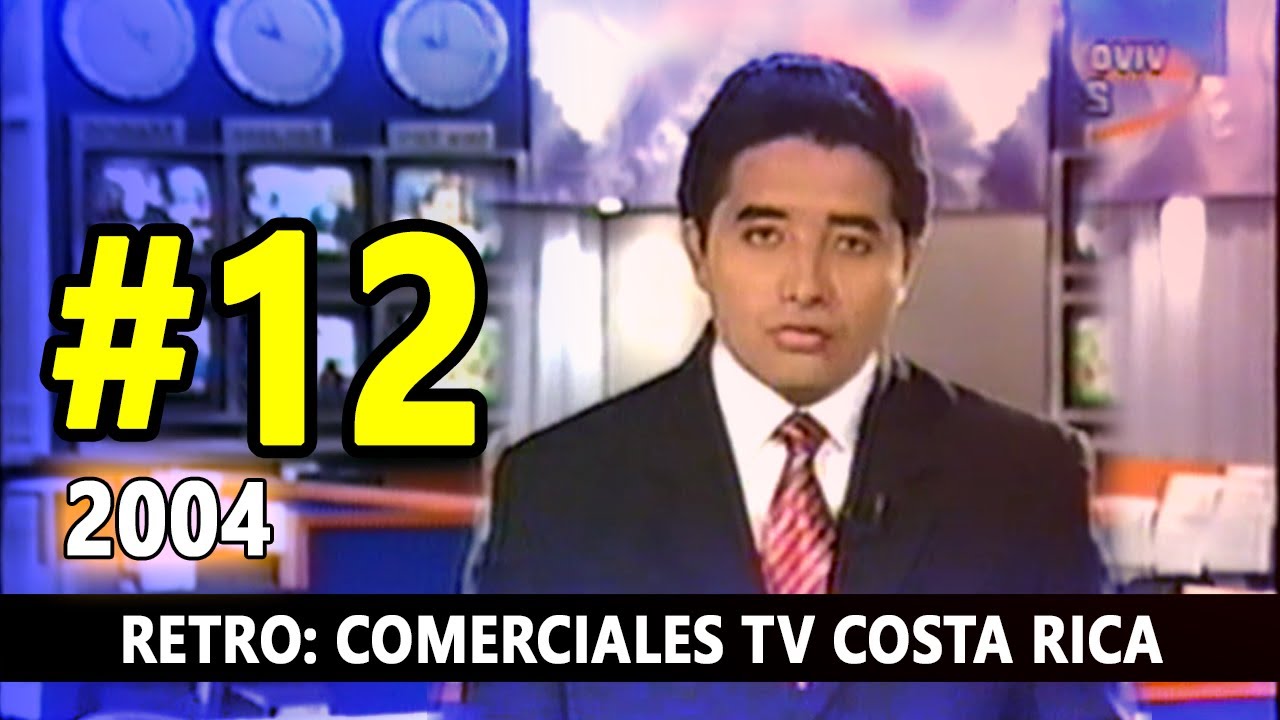 Programación y comerciales canal 6 #12 Costa Rica (2004)