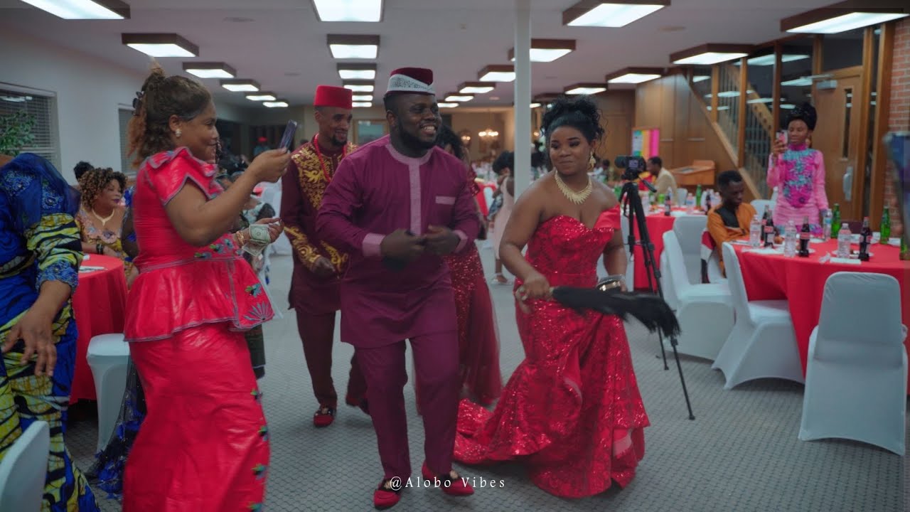 Wedding Entrance Dance - Flavour - Good Woman (Congolese Wedding)