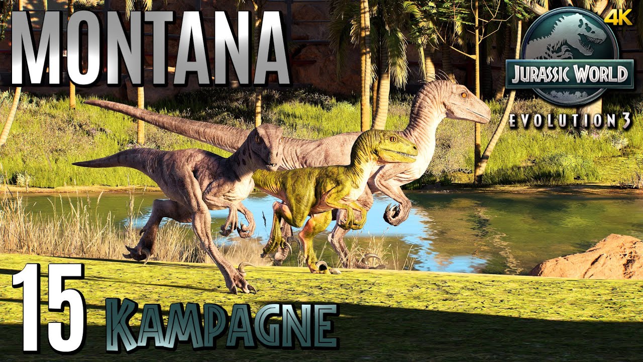Jurassic World Evolution 3: Kampagne [15] • Ödland, Montana • 3,5 Sterne erreicht