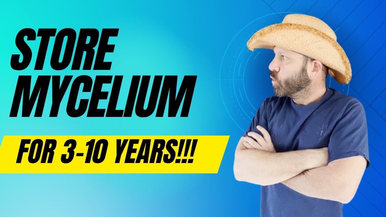 Distilled Water Tek For Long Term Mycelium Storage 3-10 YEARS!!!