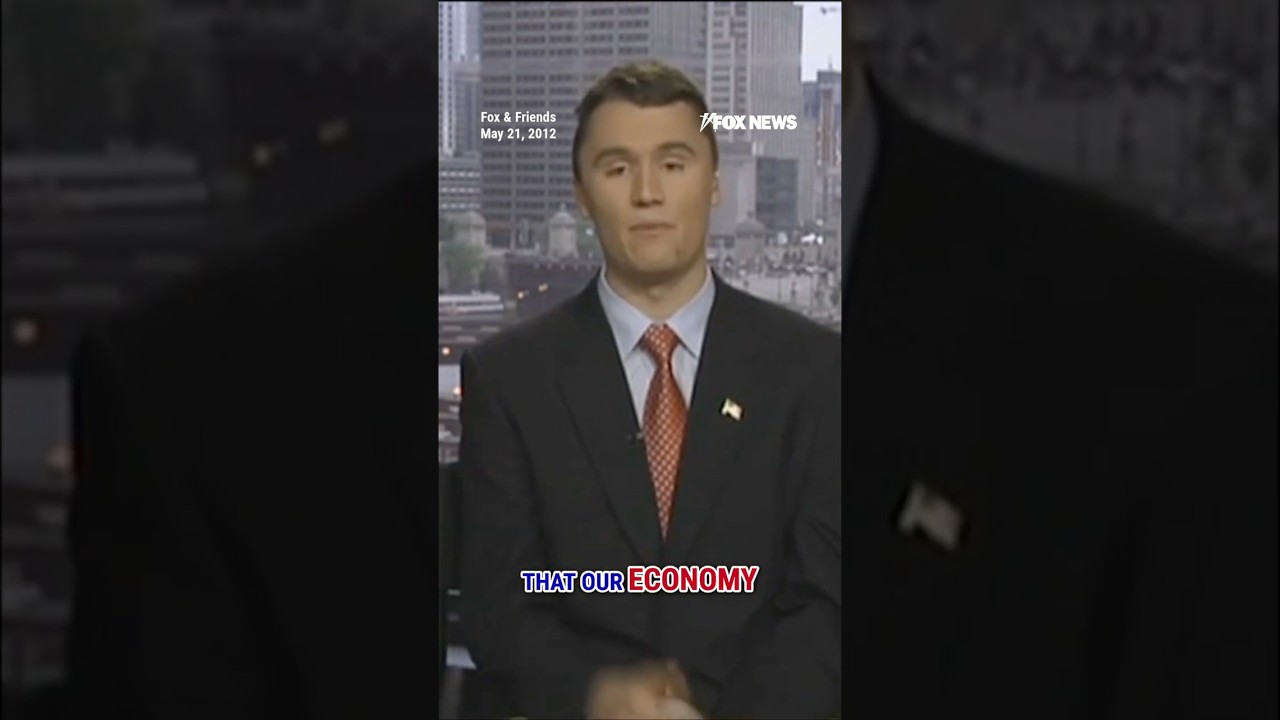 &lsquo;Fox & Friends&rsquo; looks back at Charlie Kirk&rsquo;s first appearance on the show #foxnews #news #shorts