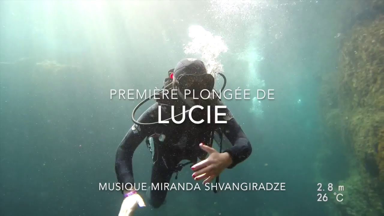 Premi&egrave;re plong&eacute;e de Lucie &agrave; Marseille