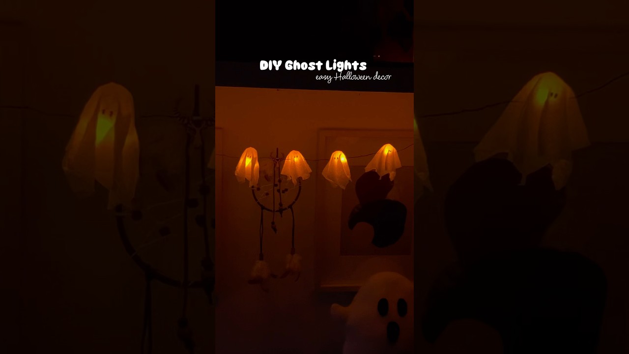 DIY Ghost Lights 👻✨