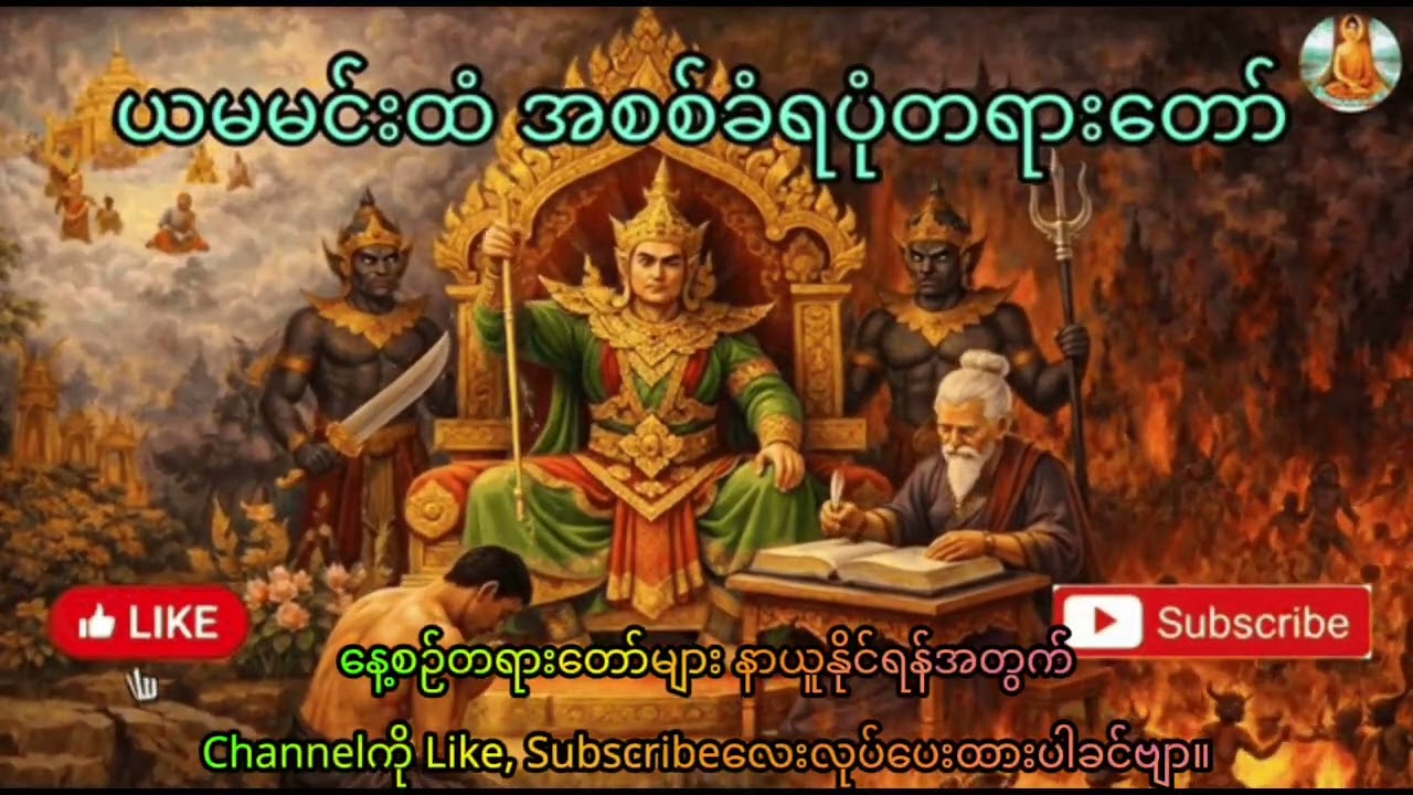 ယမမင်းထံ အစစ်ခံရပုံ #တရားတော် #dhamma #tayartaw 
