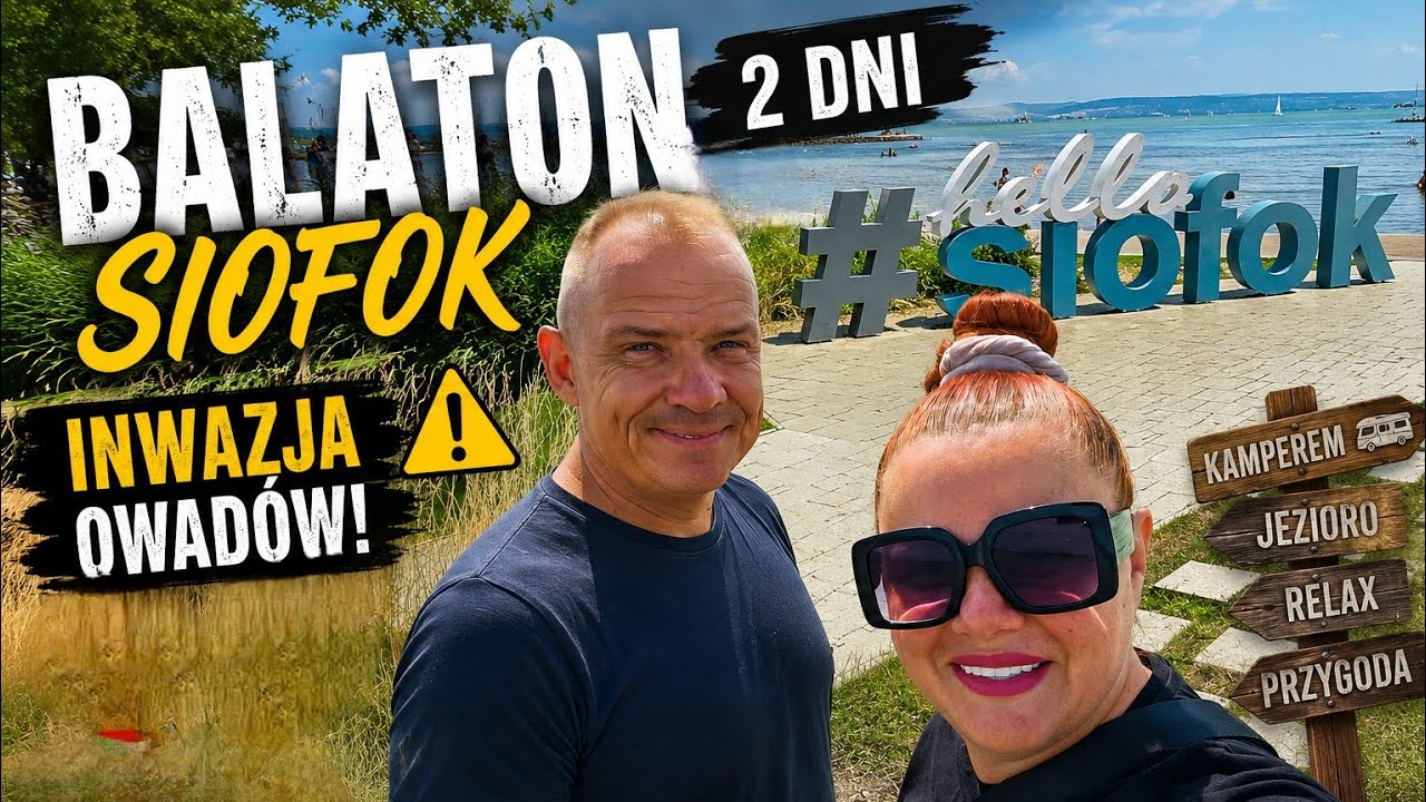 😱 INVASION AT LAKE BALATON! THOUSANDS OF STRANGE INSECTS! | 2 DAYS IN SI&Oacute;FOK BY CAMPER VAN 🚐🇭🇺