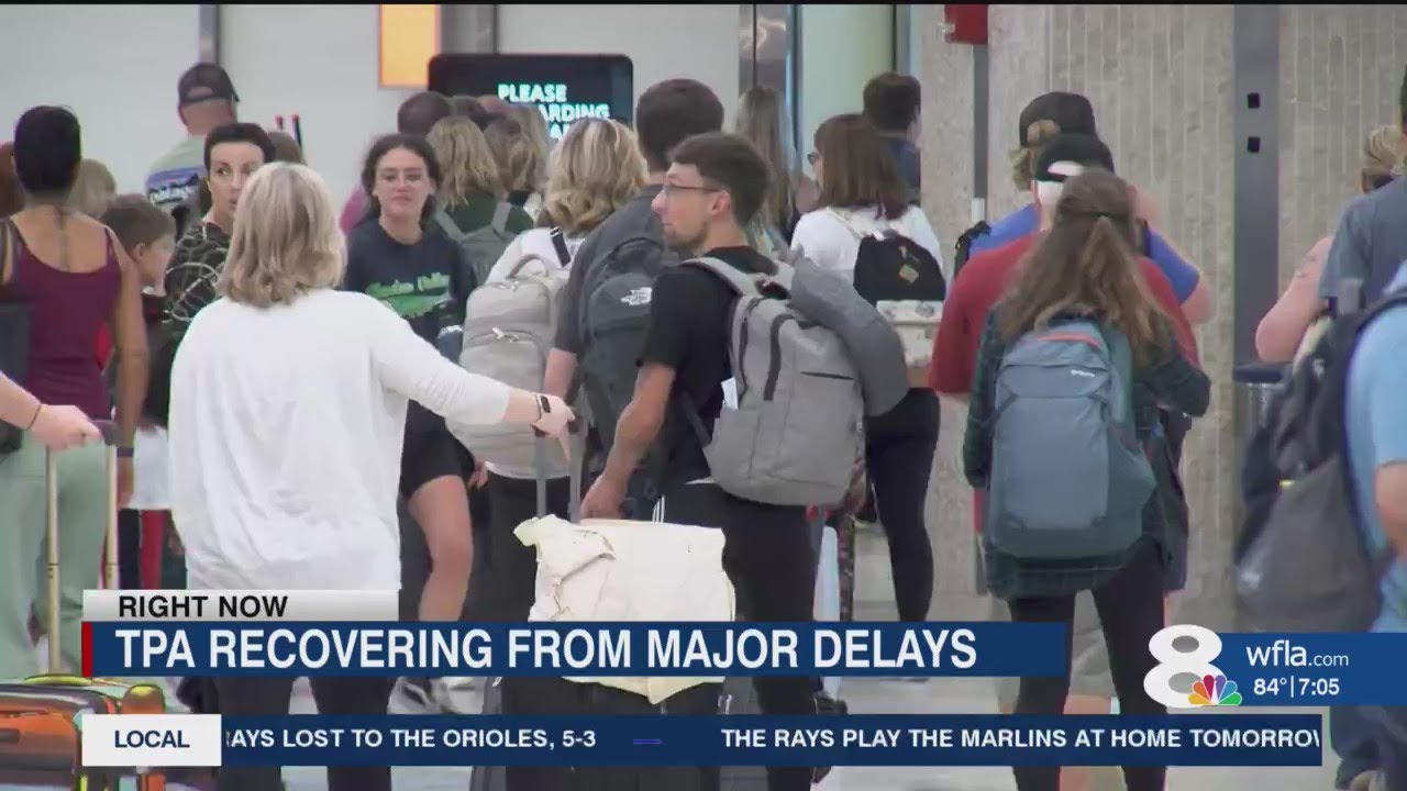 TPA passengers deal with fallout from weekend flight issues