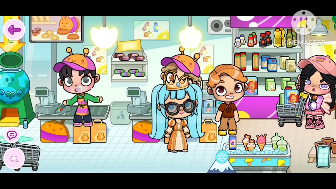 @Mikulareinahaterdeximenabony  destruye  el supermercado y es castigada