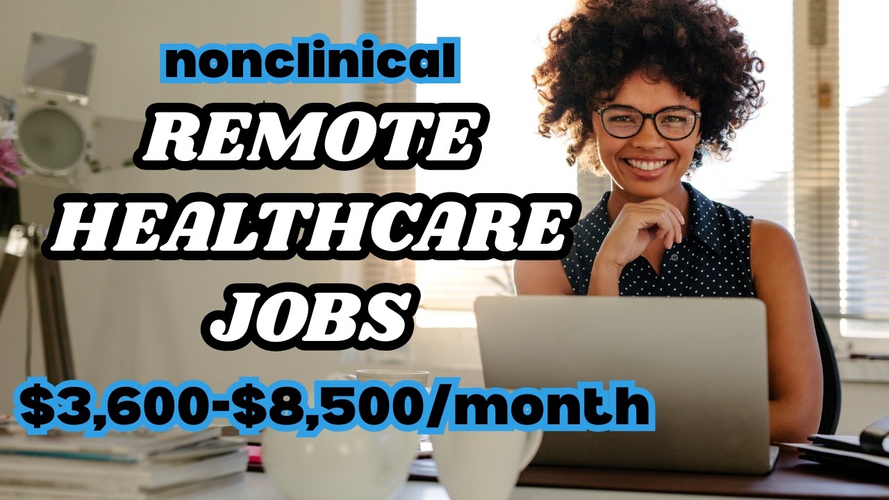 WFH NONCLINICAL HEALTHCARE JOBS UP TO 6 FIGURES | ONLINE JOBS 2026