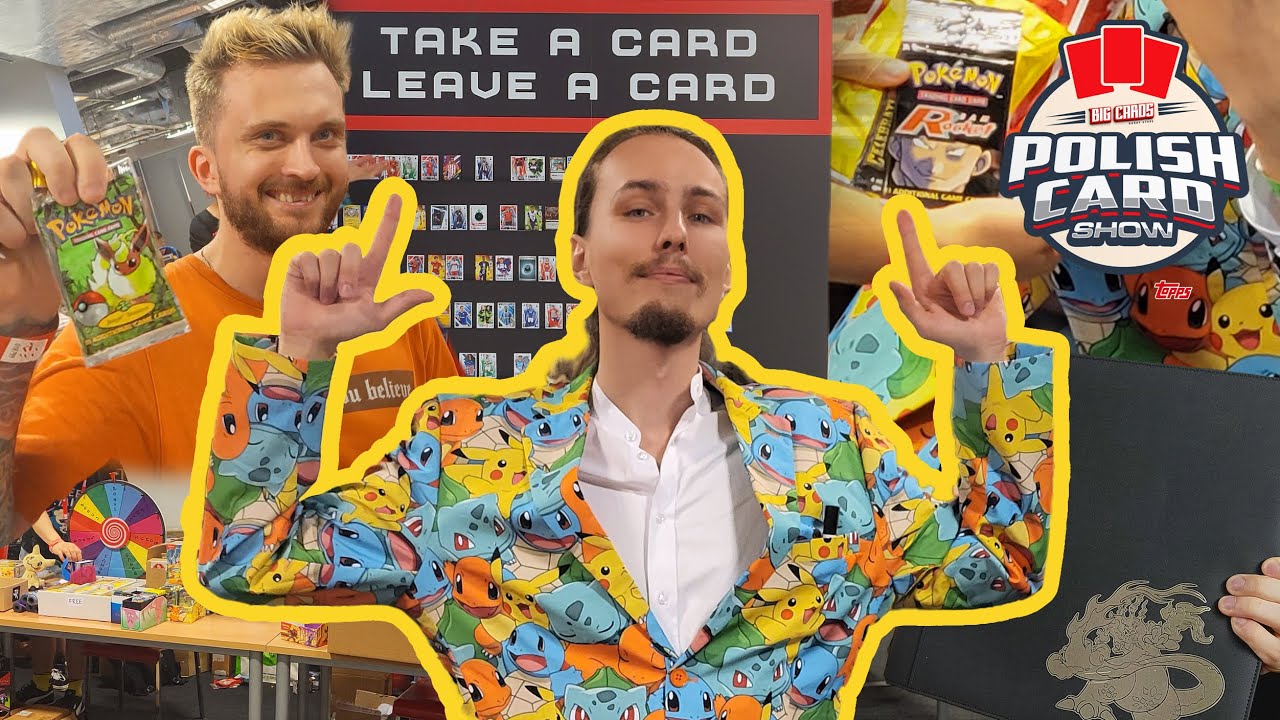 Zostałem Vendorem KART POKEMON na Polish Card Show 💲💲💲