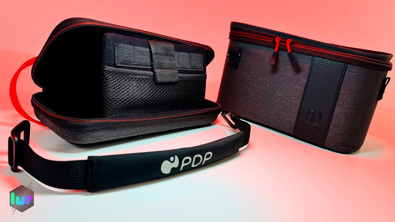 Pdp Overnight case Nintendo Oled Switch, Light , fits all cables controller and dock