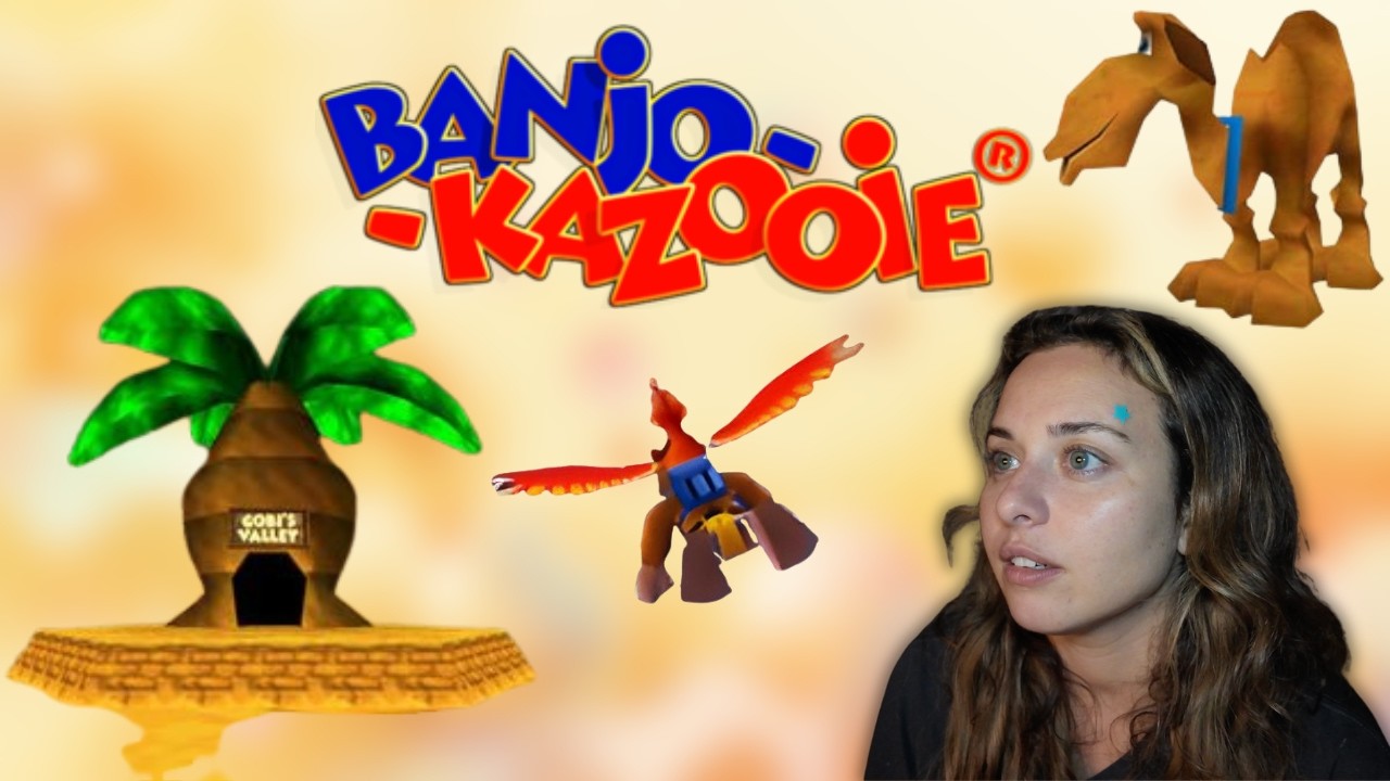 Entering Gobi's Valley // Playing Banjo Kazooie ep 6