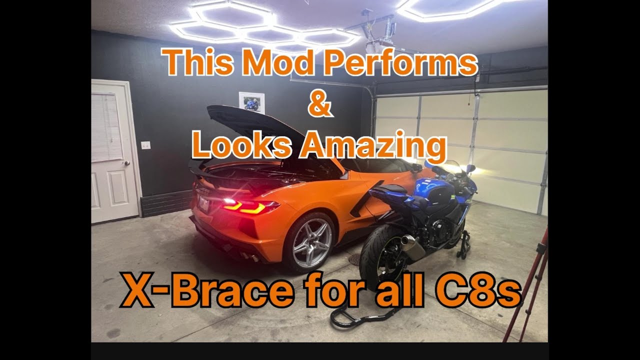 Eliminate Body Roll on your Corvette C8 with the X-Brace- Stingray, Z06, Eray