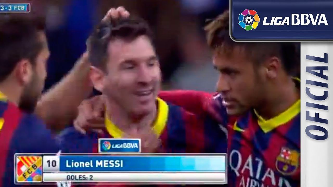 Gol I Goal de penalti de Messi y roja I red card a Sergio Ramos (3-3) - EL CL&Aacute;SICO - HD