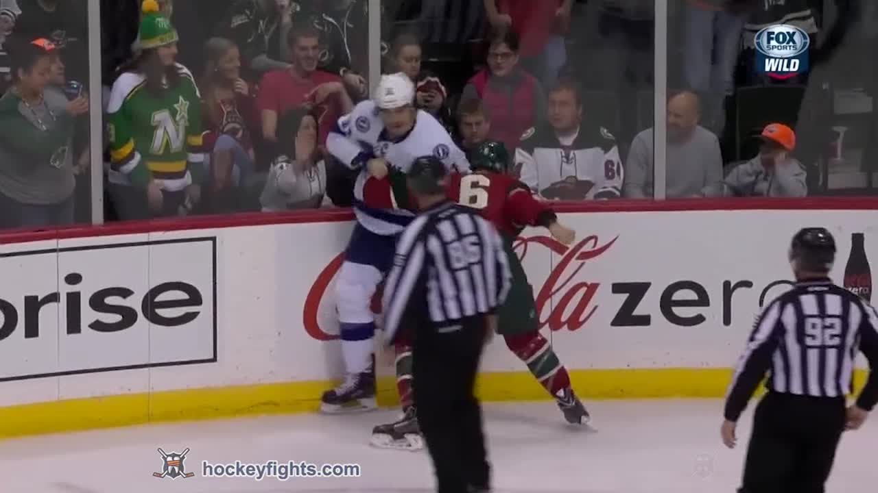 Brian Boyle vs Marco Scandella Oct 25, 2014