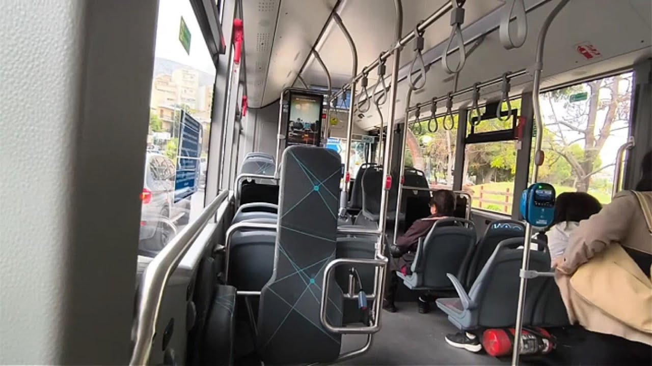 Athens Bus 2025 From Station Metro Dafni To Aghia Marina (Line 206)