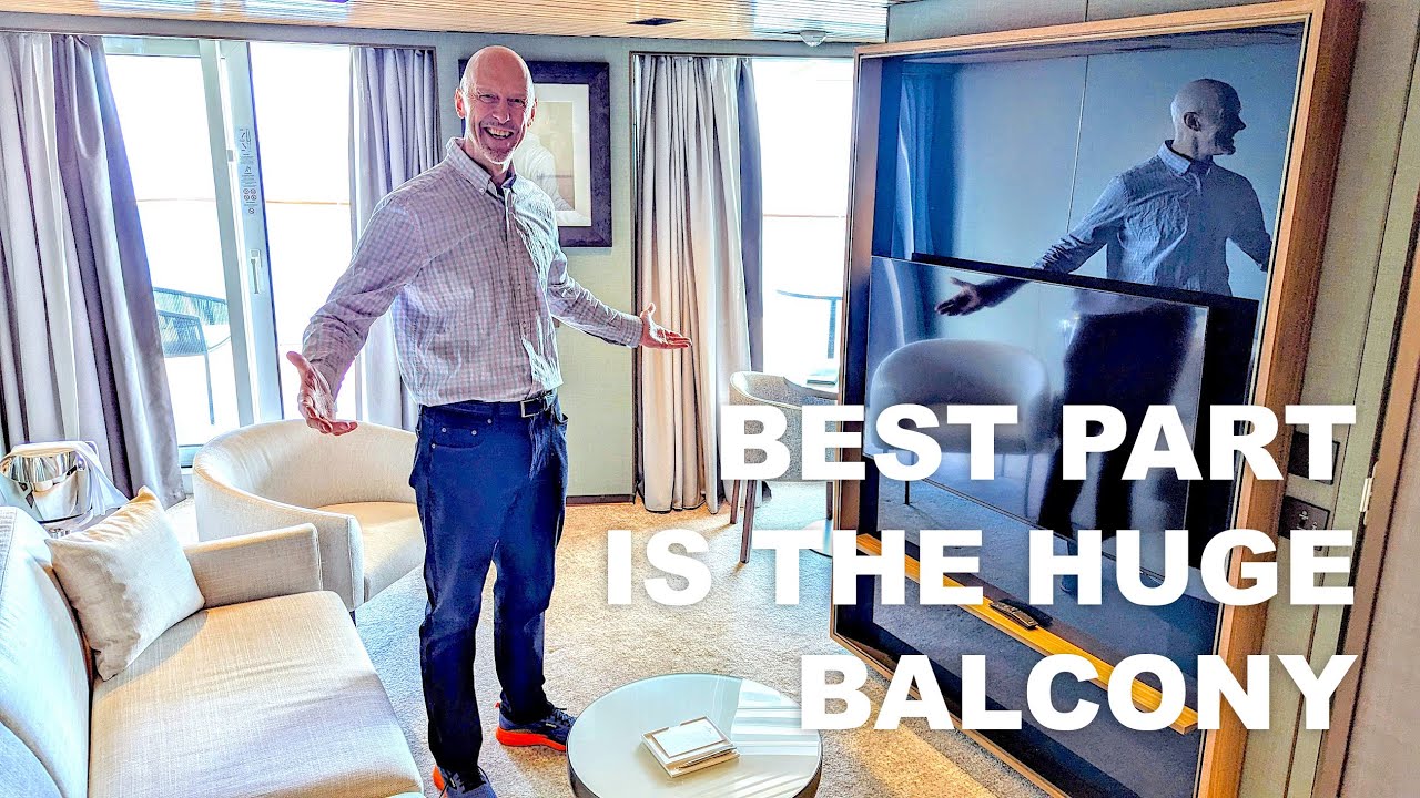 Norwegian Aqua Haven Owner's Suite Cabin Tour (Aft-Facing Suite)