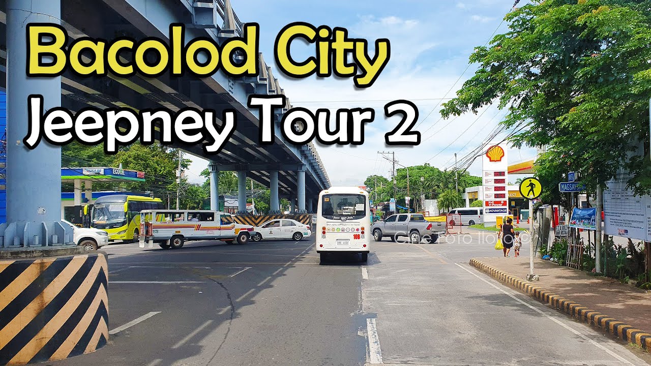 Bacolod City - Jeepney Tour - SM Bacolod to Old Airport (via Araneta Ave.)