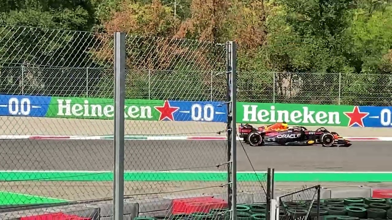 2022 Italian GP at Monza - Practice 1 at Seconda Variante