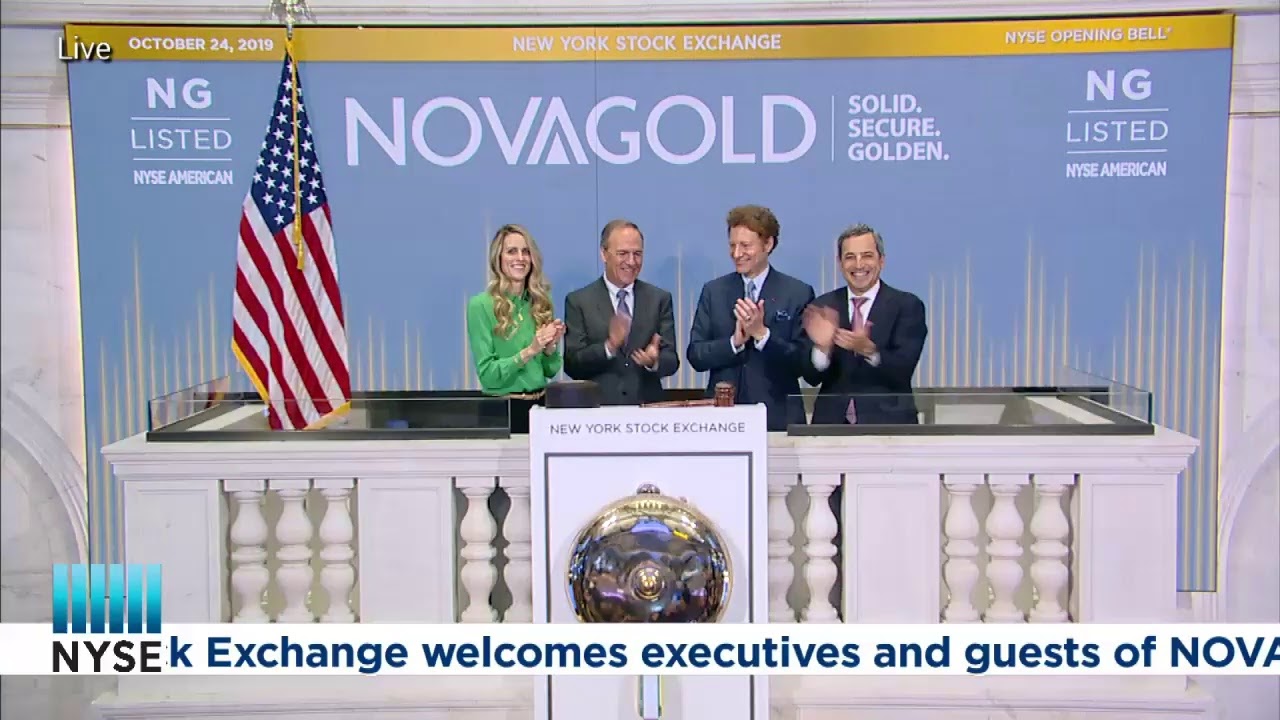 NOVAGOLD Resources, Inc. (NYSE American: NG) Rings The Opening Bell&reg;