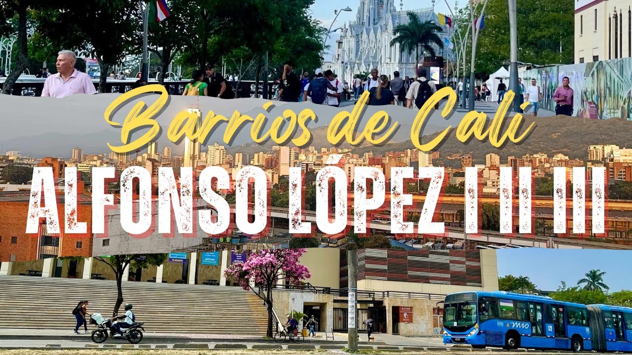 Entre las calles y cuadras del barrio ALFONSO LÓPEZ I II III en Cali 🤓🚘