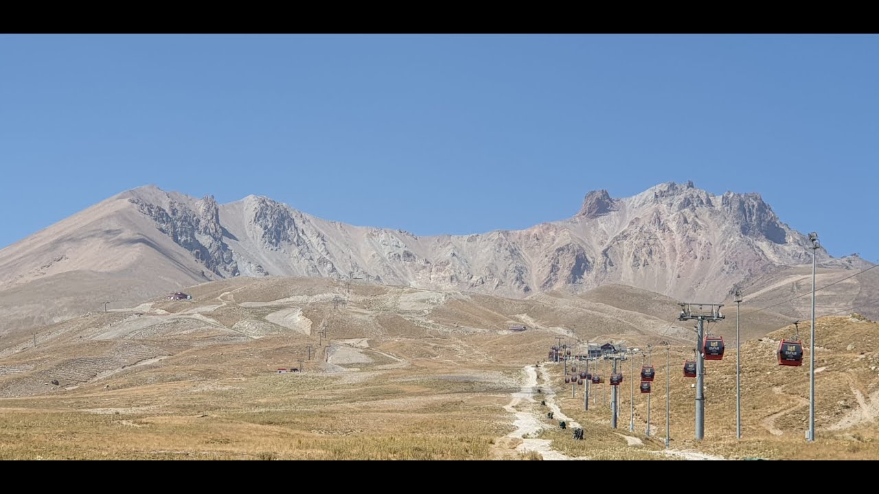 Erciyes Dağı Tırmanış 28 Ağustos 2022 Sırt Rotası Çıkış Şeytan Boğazı İniş Climbing to Mount Erciyes