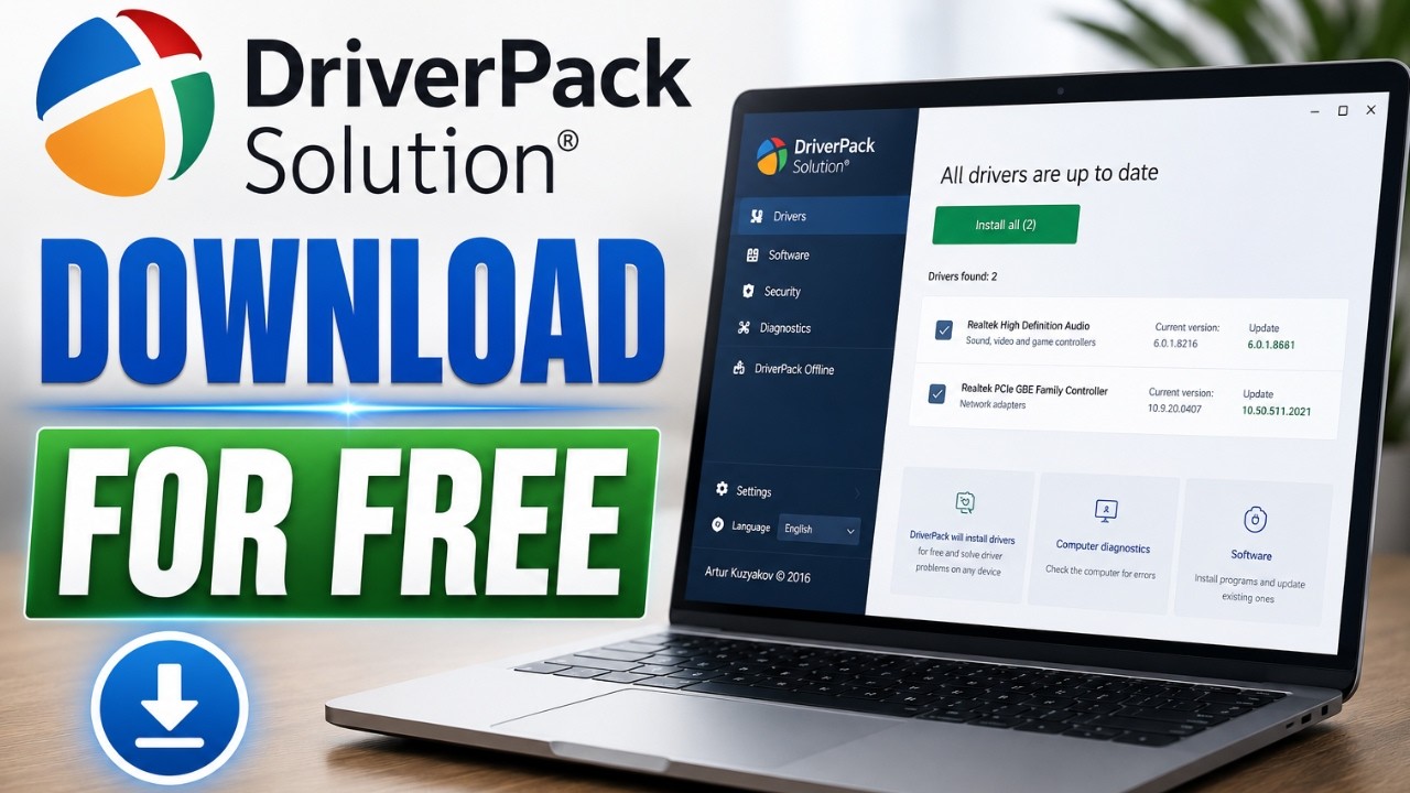 DOWNLOAD DRIVERPACK SOLUTION FREE! 🔥 (2026 Guide)