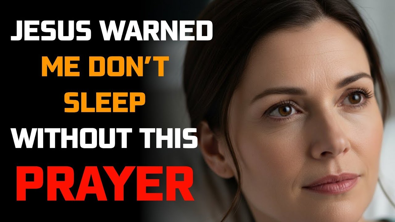 I Died for Minutes Jesus Revealed the One Prayer That Changes Everything Before Sleep(NDE Testimony)