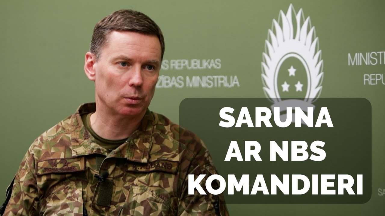 Saruna ar NBS komandieri ģenerālmajoru Kasparu Pudānu par NBS attīstību un karavīra tēlu sabiedrībā