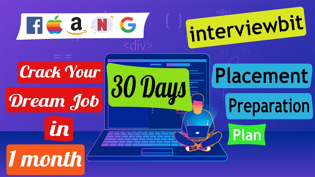 🔴Get your dream job in 1 month | 30 days Placement preparation plan